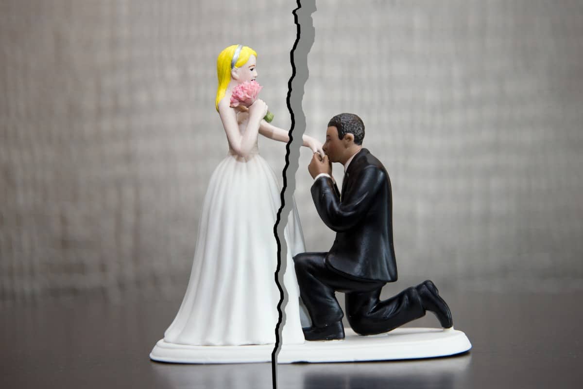 Major Reasons Marriages Fail